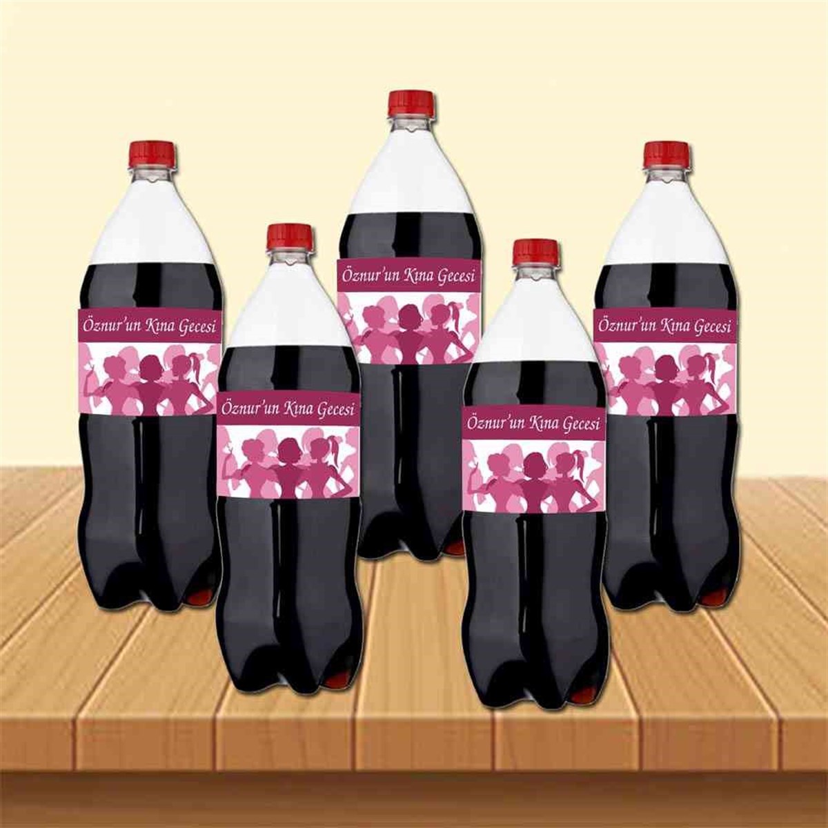 Mermer Desenli Lüks Kına Litrelik Sargısı 