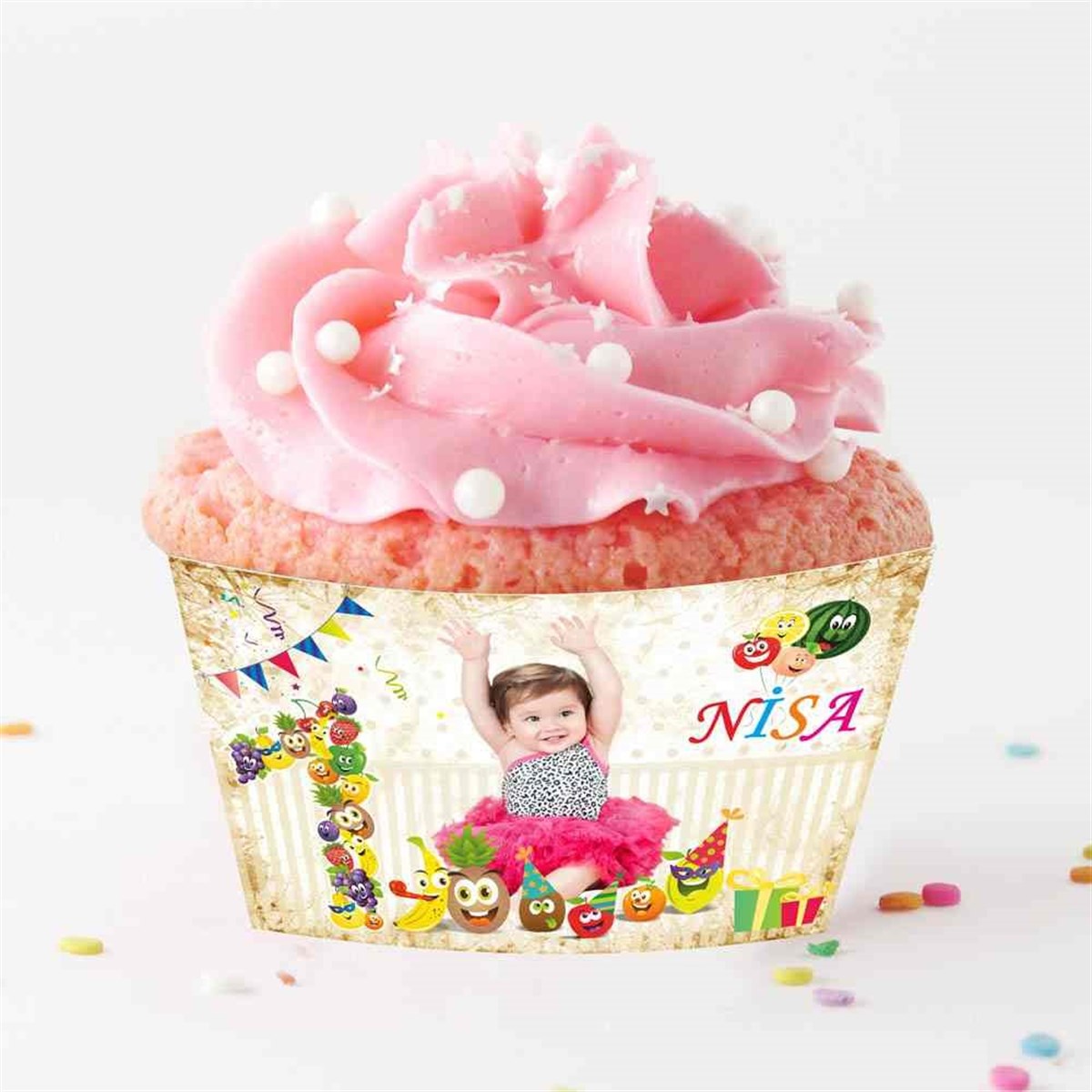 Meyve Cupcake Sargısı 