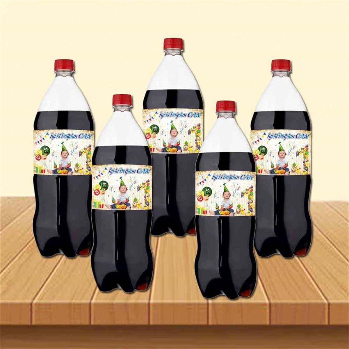 Meyve Konsepti Cola Şisesi Bandı    
