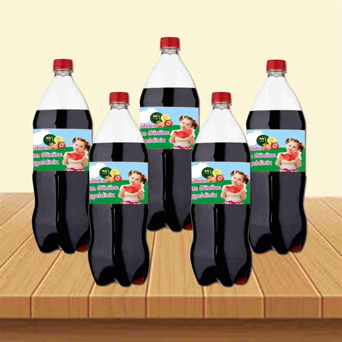 Meyve Konsepti Cola Şisesi Bandı 