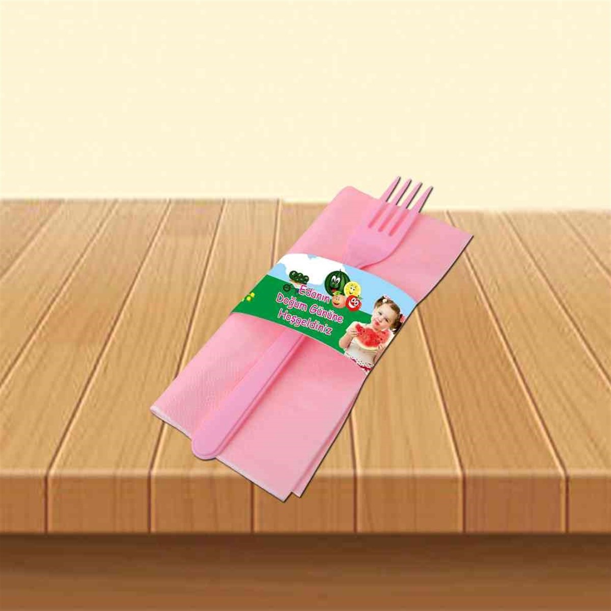 Meyve Konsepti Peçetelik Bandı 