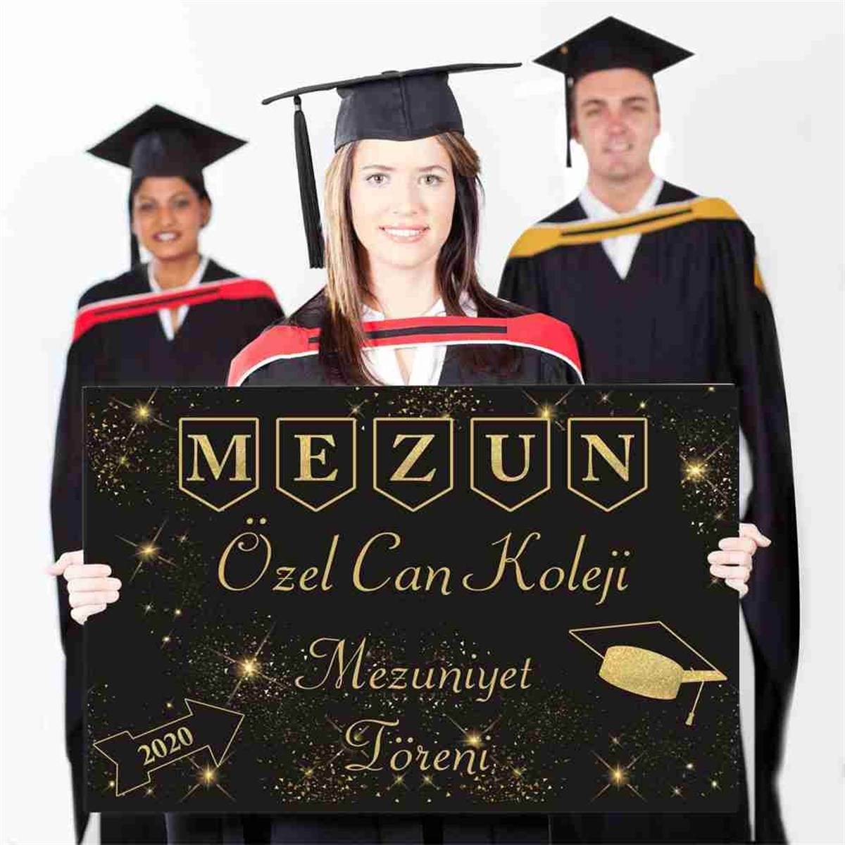 Mezuniyet Masa Arkası Süsleme 