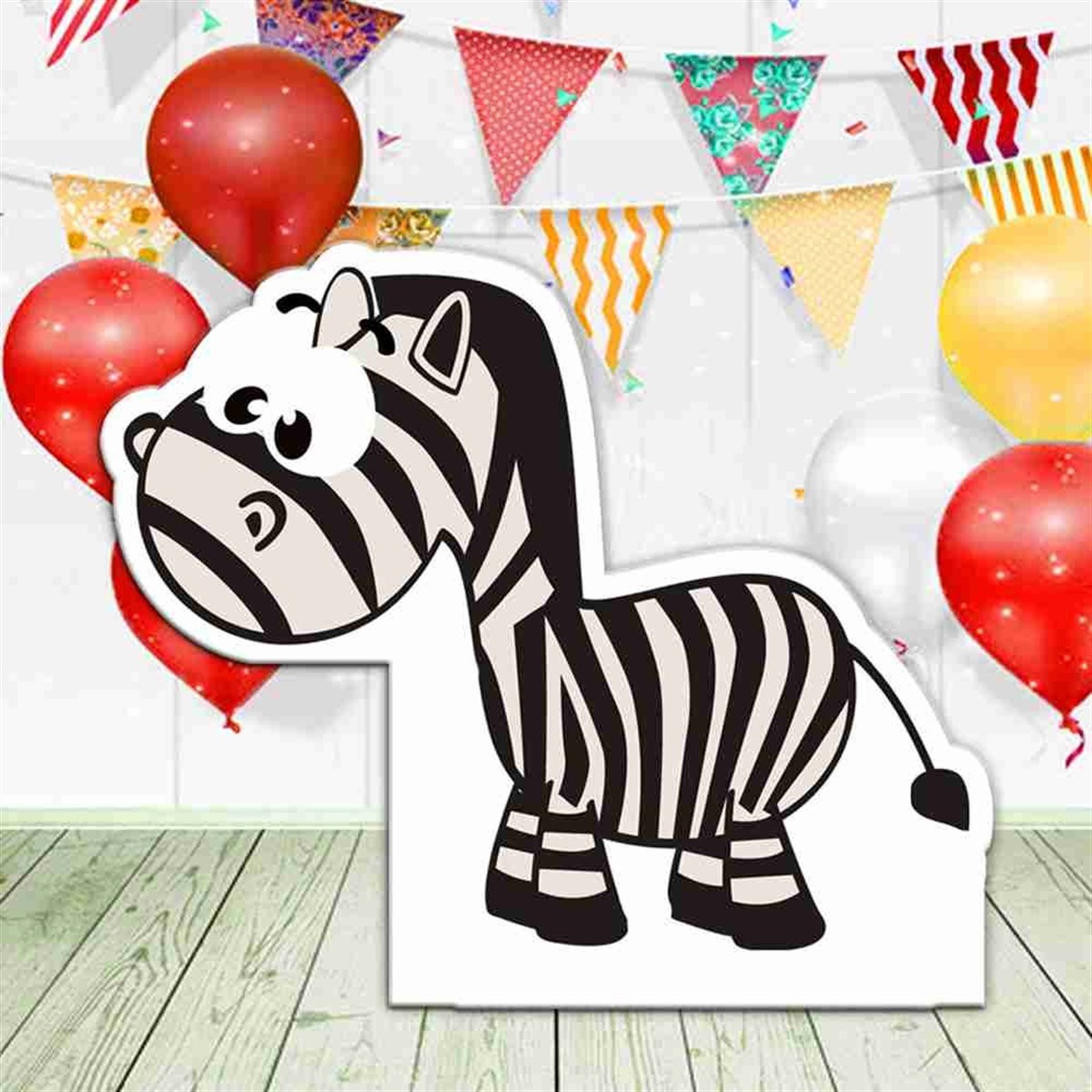 Minik Zebra Karşılama Pano 