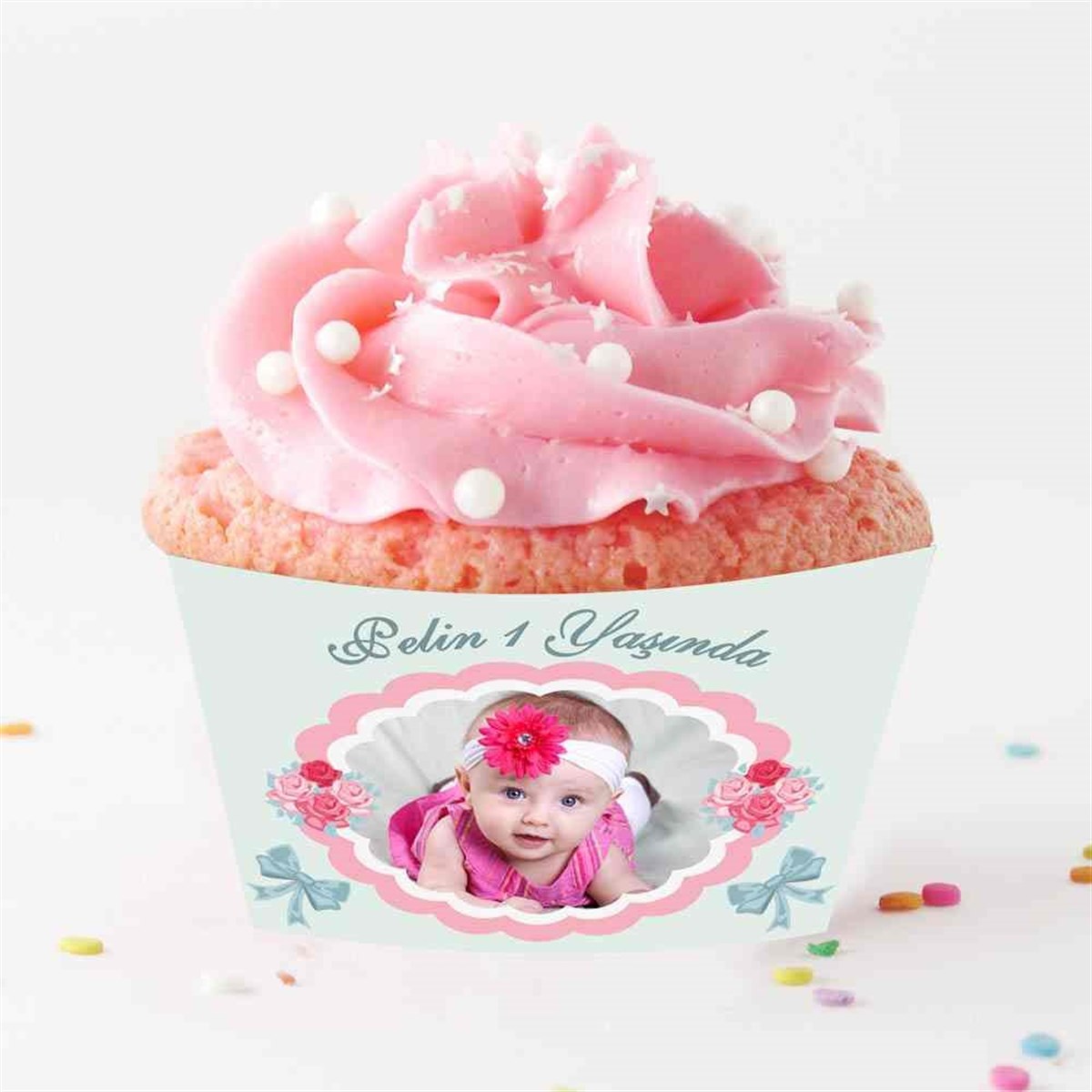 Mint Bahar Cupcake Sargısı  