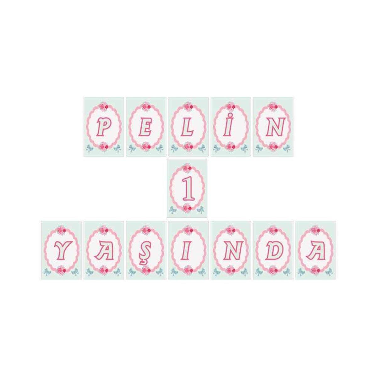 Mint Bahar Konsept Harf Banner  