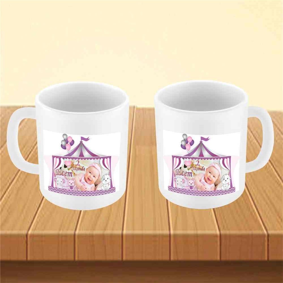 Mor Sirk Konsept Kupa Bardak Mug  