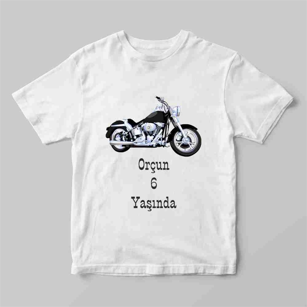 Motorcu Temalı Tişört Baskı 