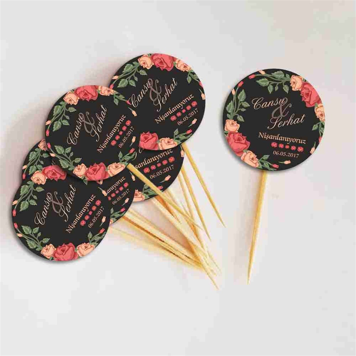 Nişan Cupcake Kürdanı 