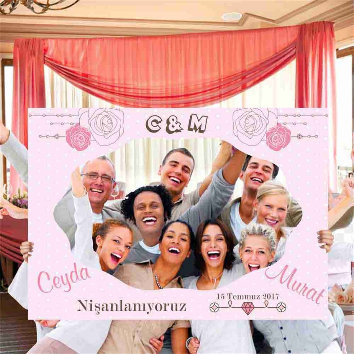 Nişan Fotoğraf Çerçeve 