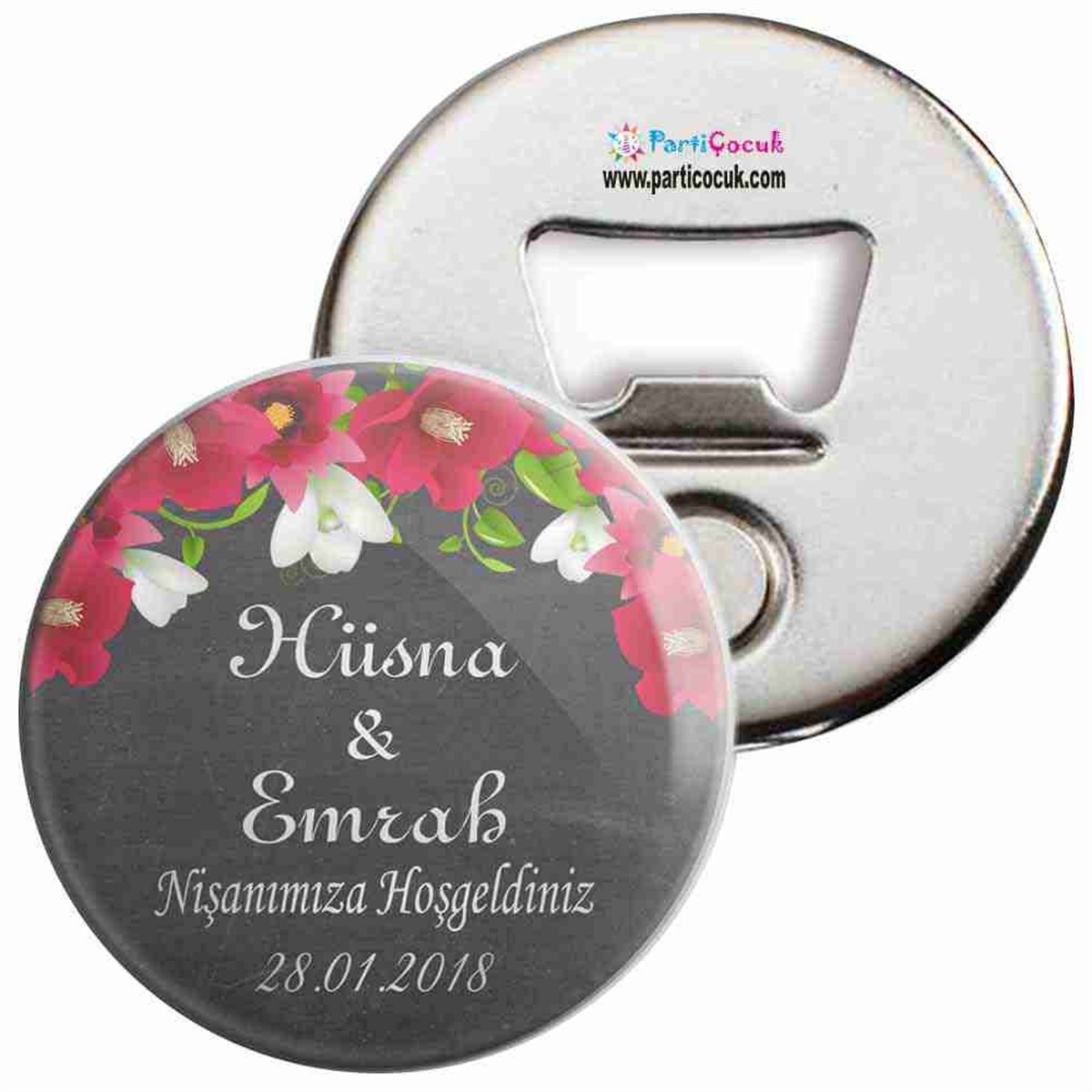 Nişan Hatırası İsme Özel Açacak  