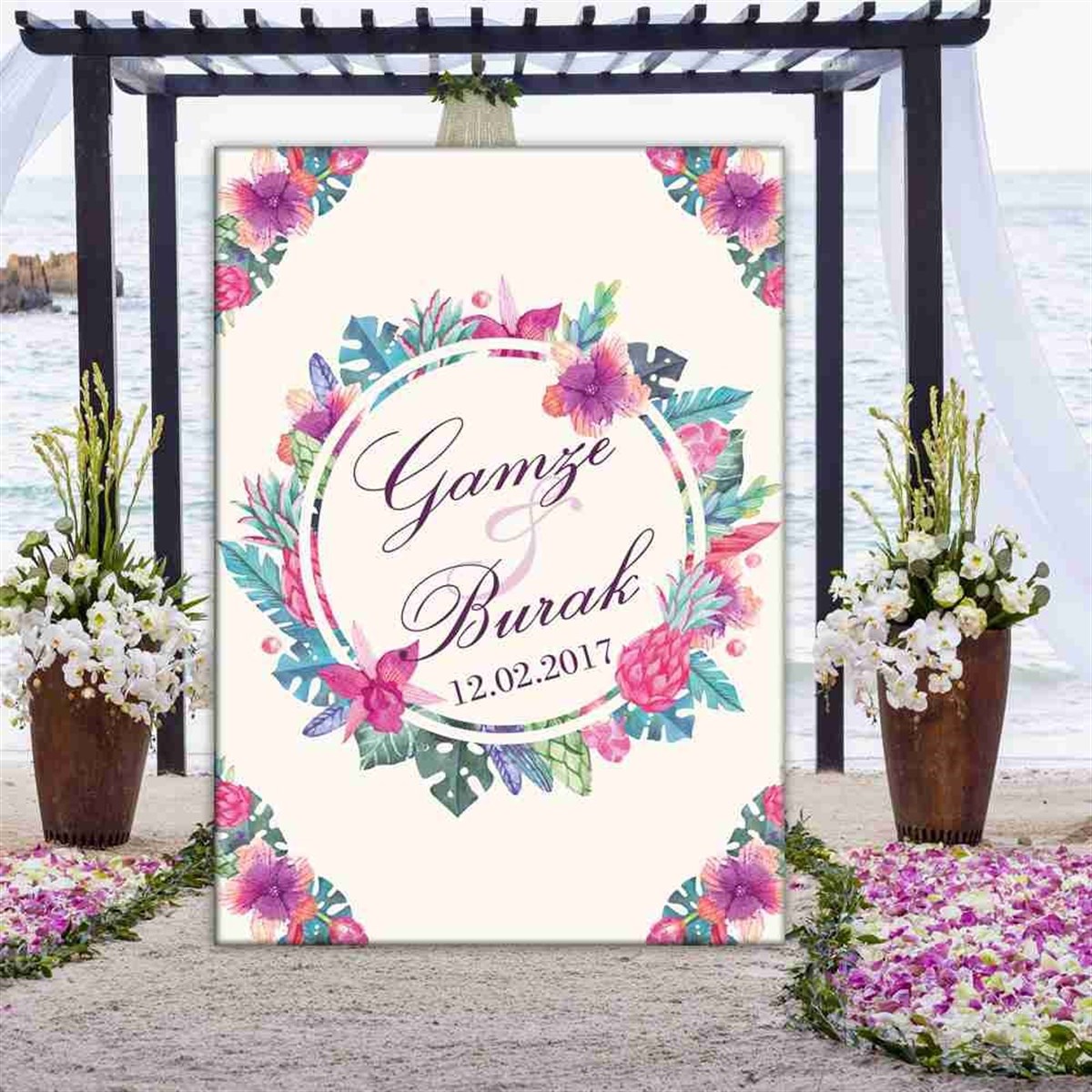 Nişan Hatırası Pano 