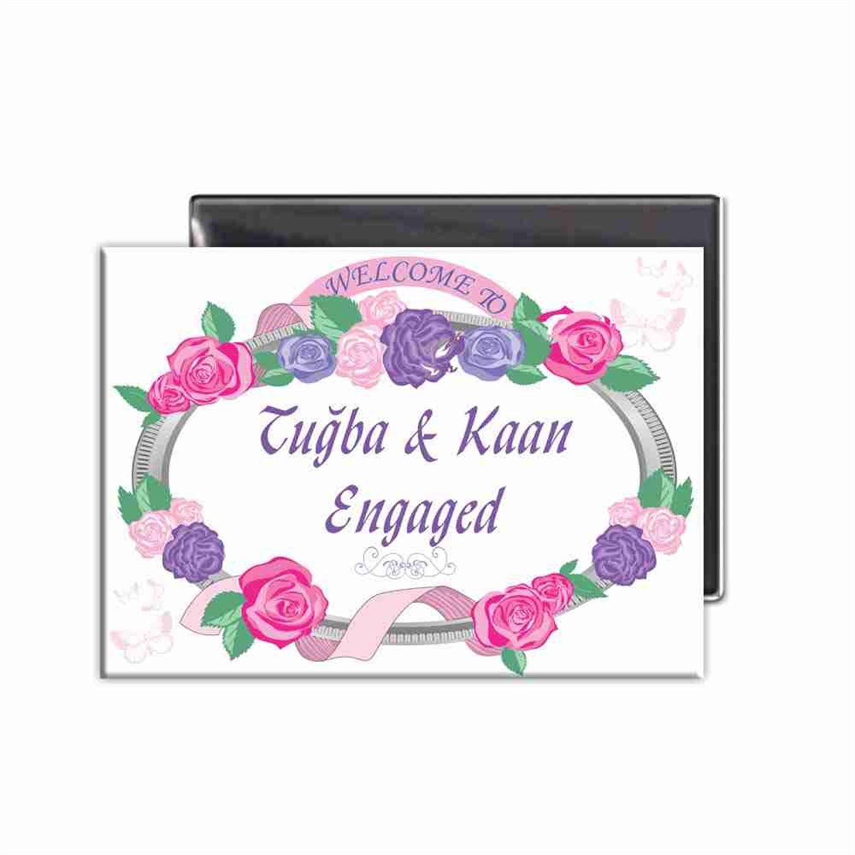 Nişan Hoş Geldin  Toptan Magnet 