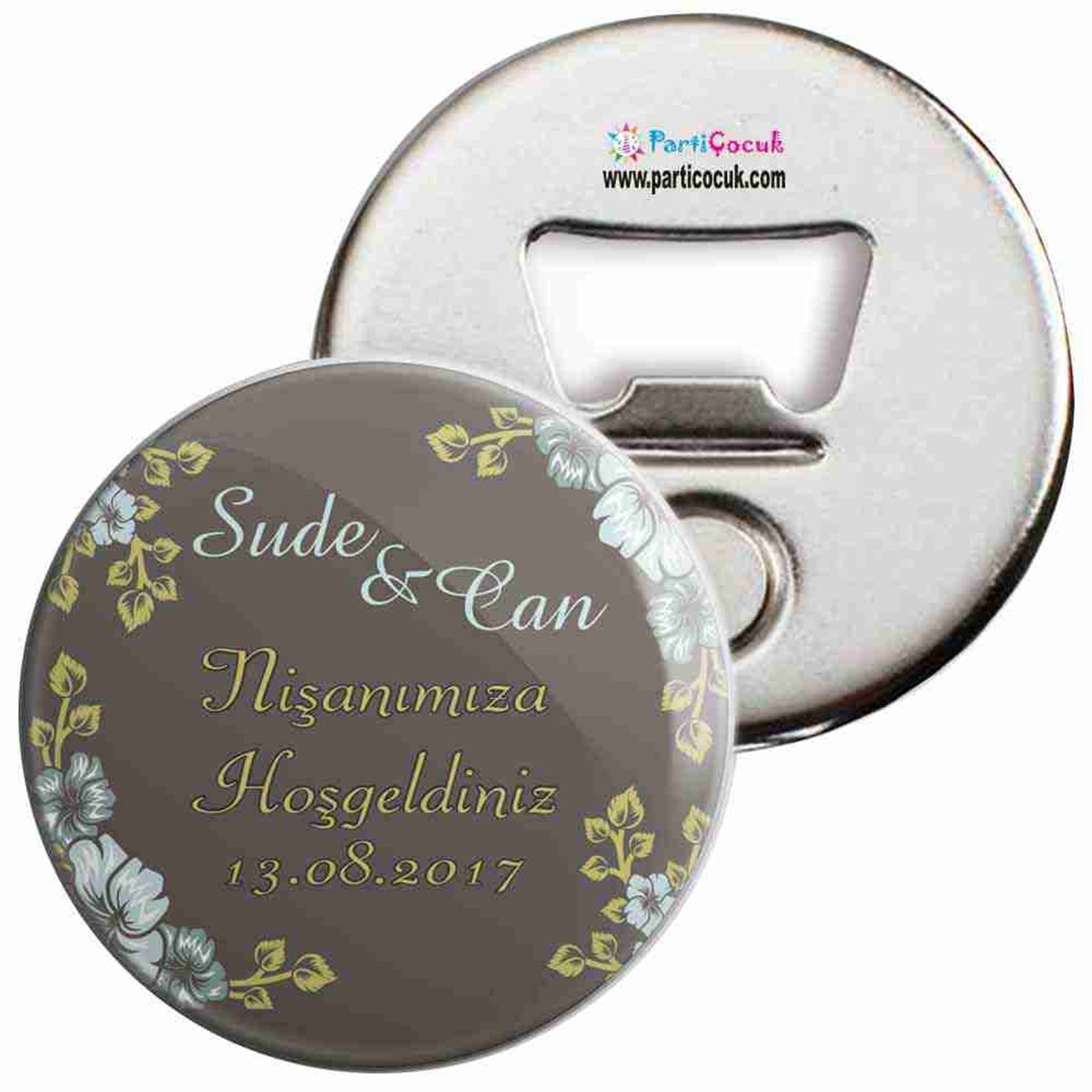 Nişan Kişiye Özel Açacak Magnet  