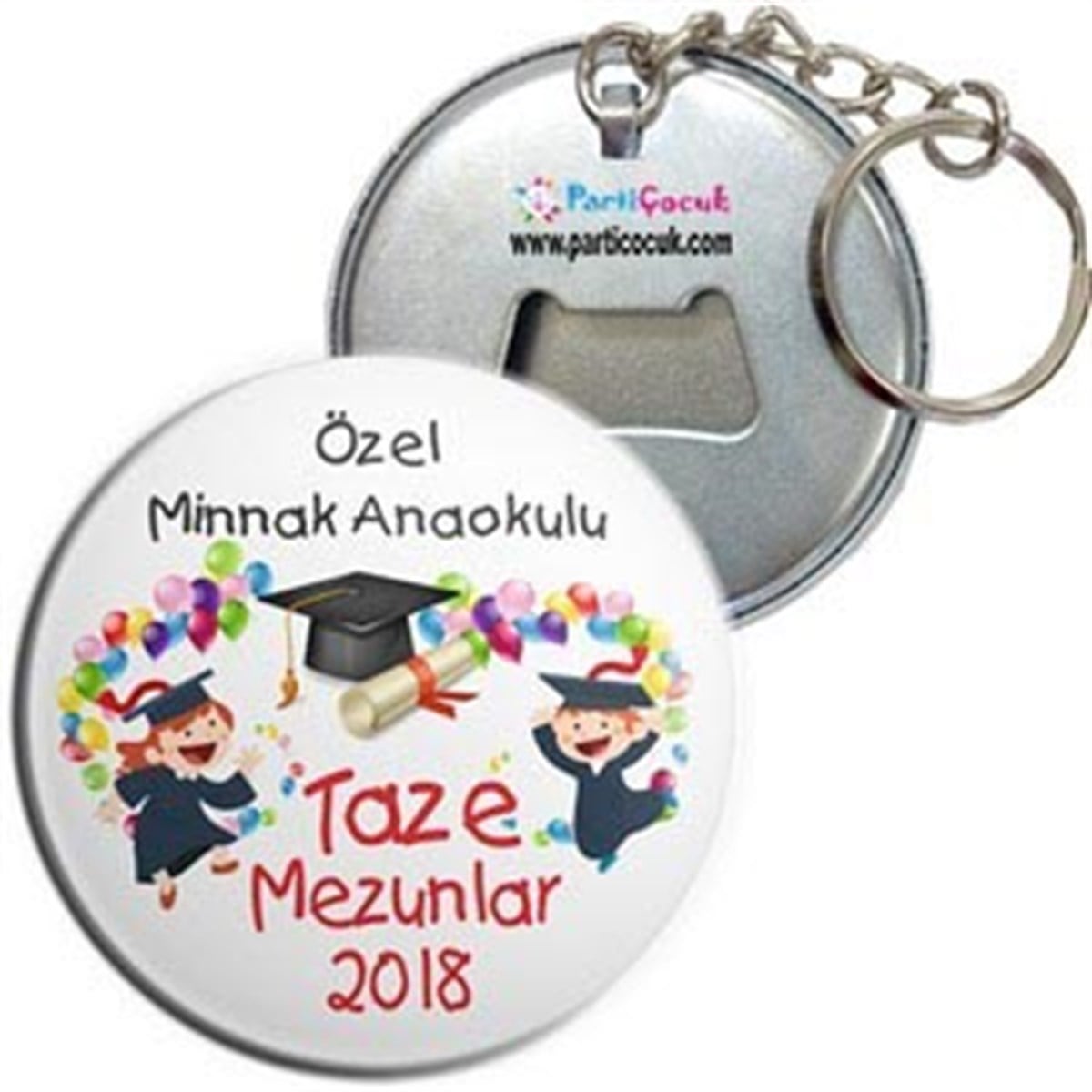 Okula Özel Hediyelik Anahtarlık Açacak 