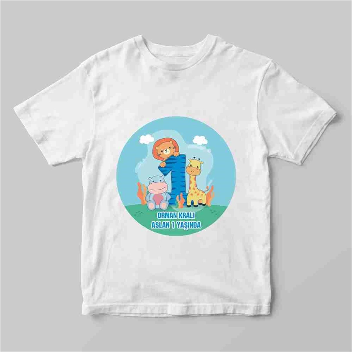 Orman Konseptli Tişört Baskı 
