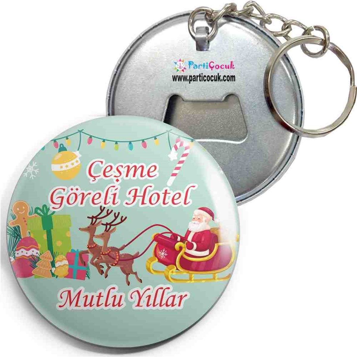 Otel Hediyelik Yılbaşı Anahtarlık Açacak  