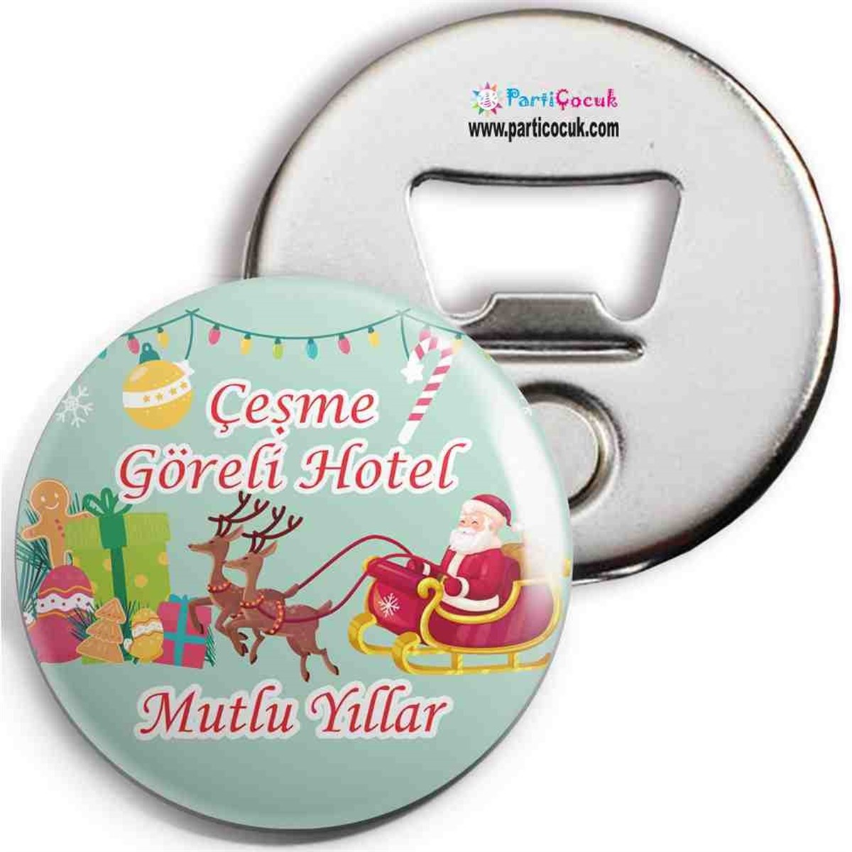 Otel Hediyelik Yılbaşı Magnet Açacak  
