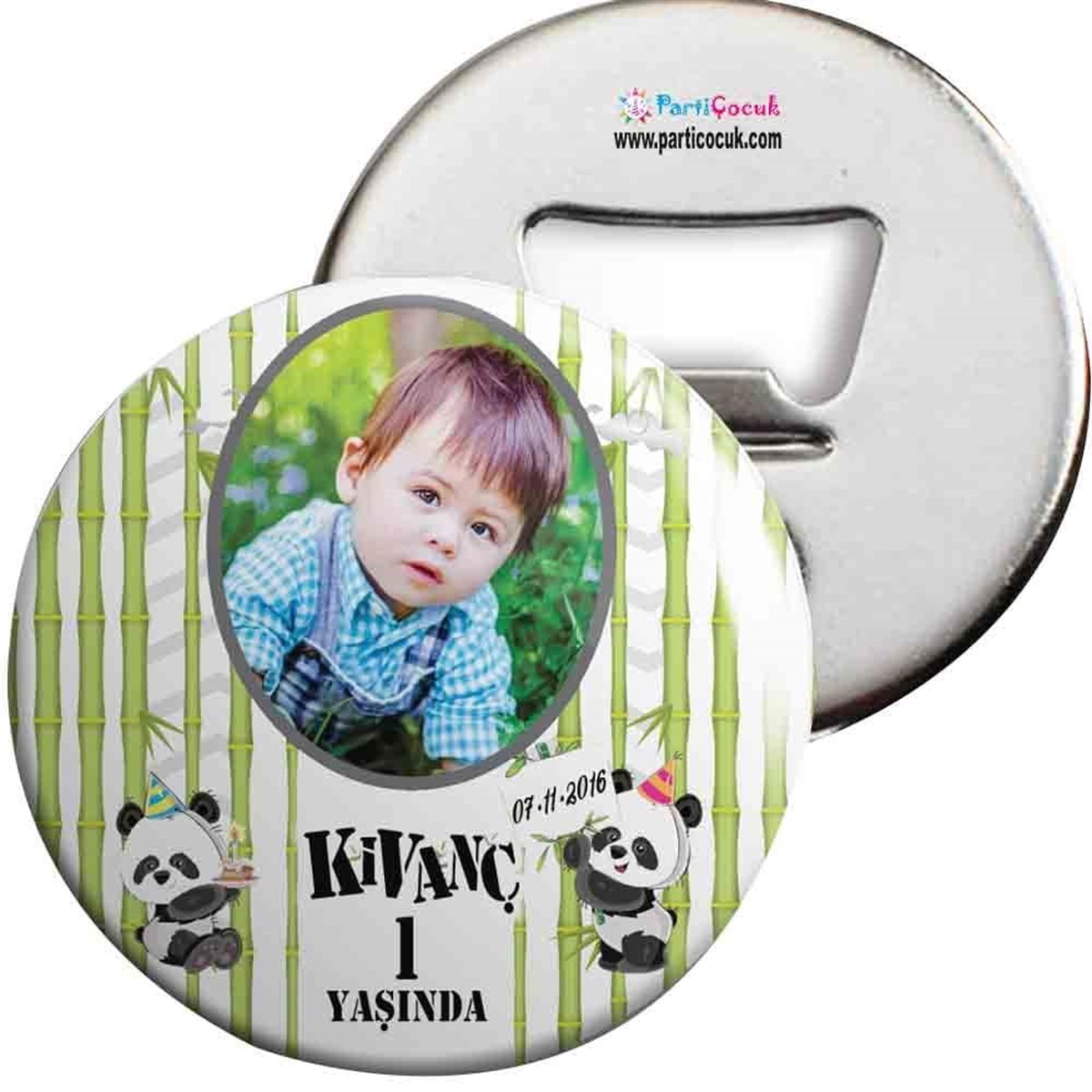 Panda Konsept Açacaklı Magnet Kişiye Özel 