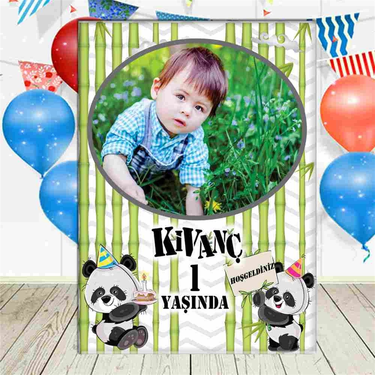 Panda Konsept Ayaklı Pano 