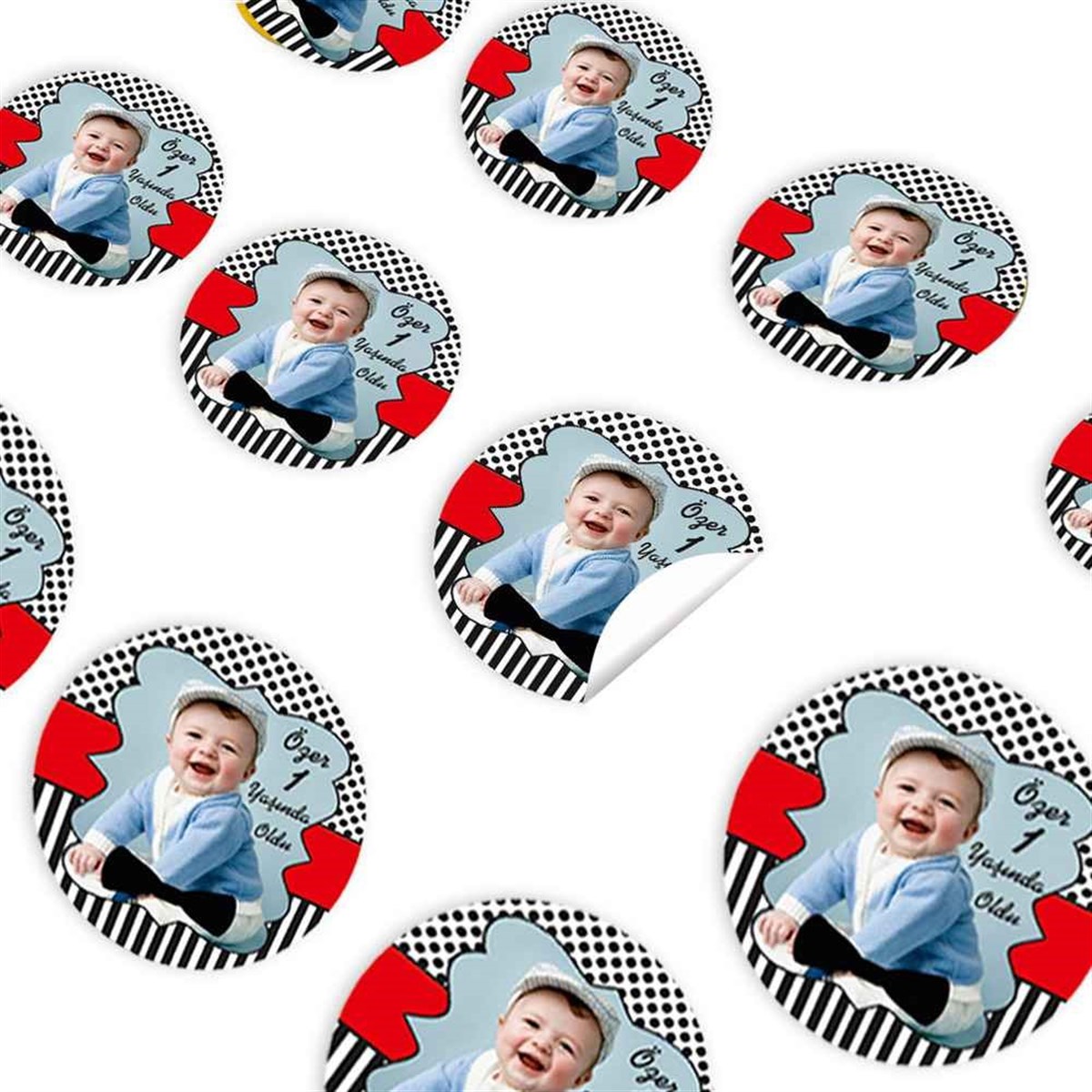 Papyon Konsept Sticker 30 Adet 