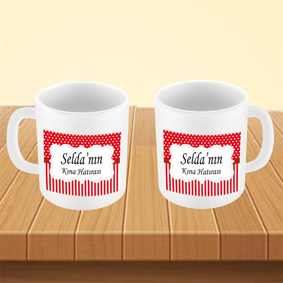 Parti Malzemesi Kına Hediyelik Mug Bardak 