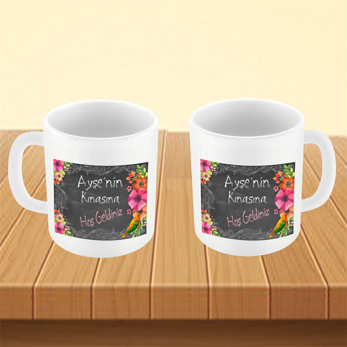 Parti Ürünleri Kına Hediyelik Mug Bardak 