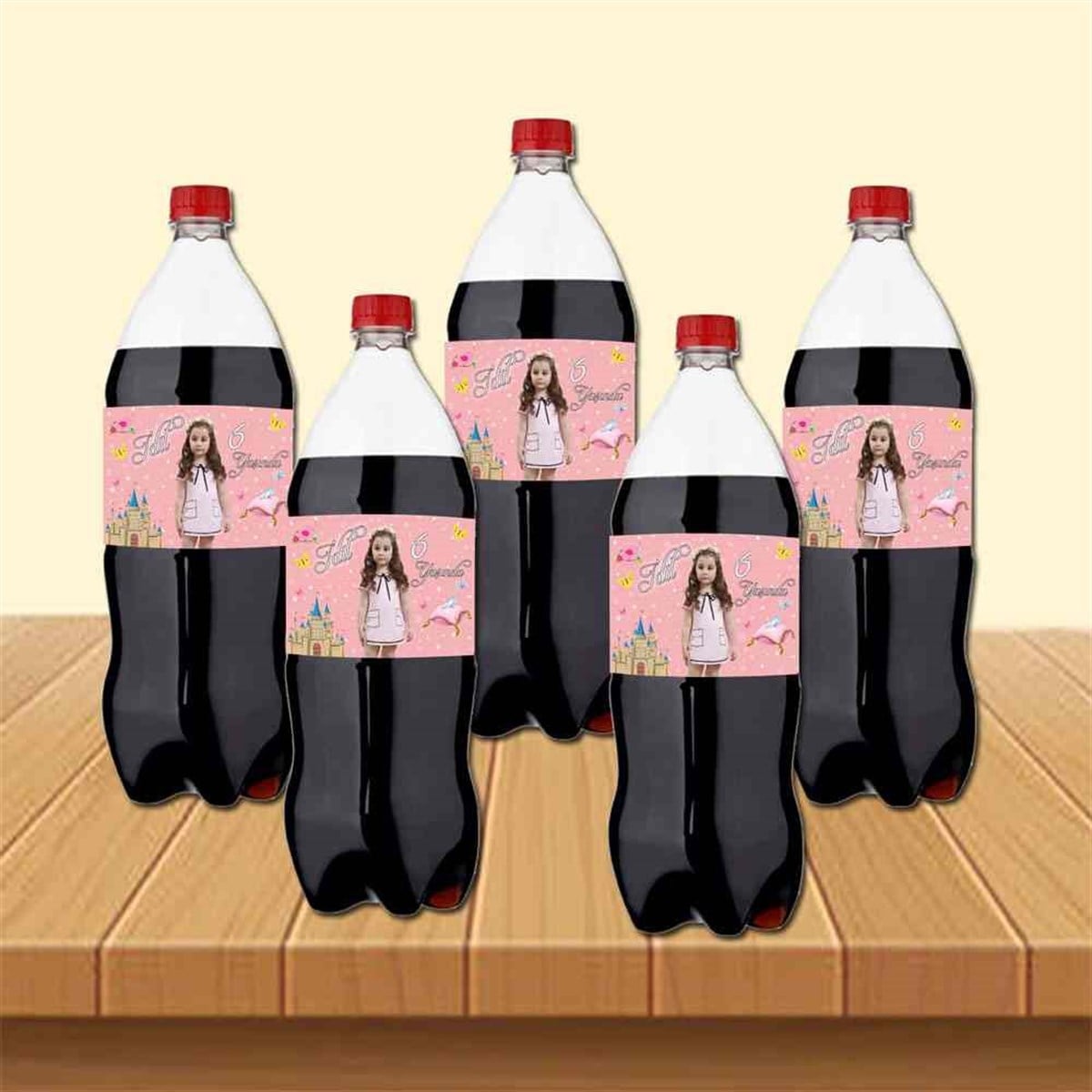 Pembe Prenses Cola Şisesi Bandı  