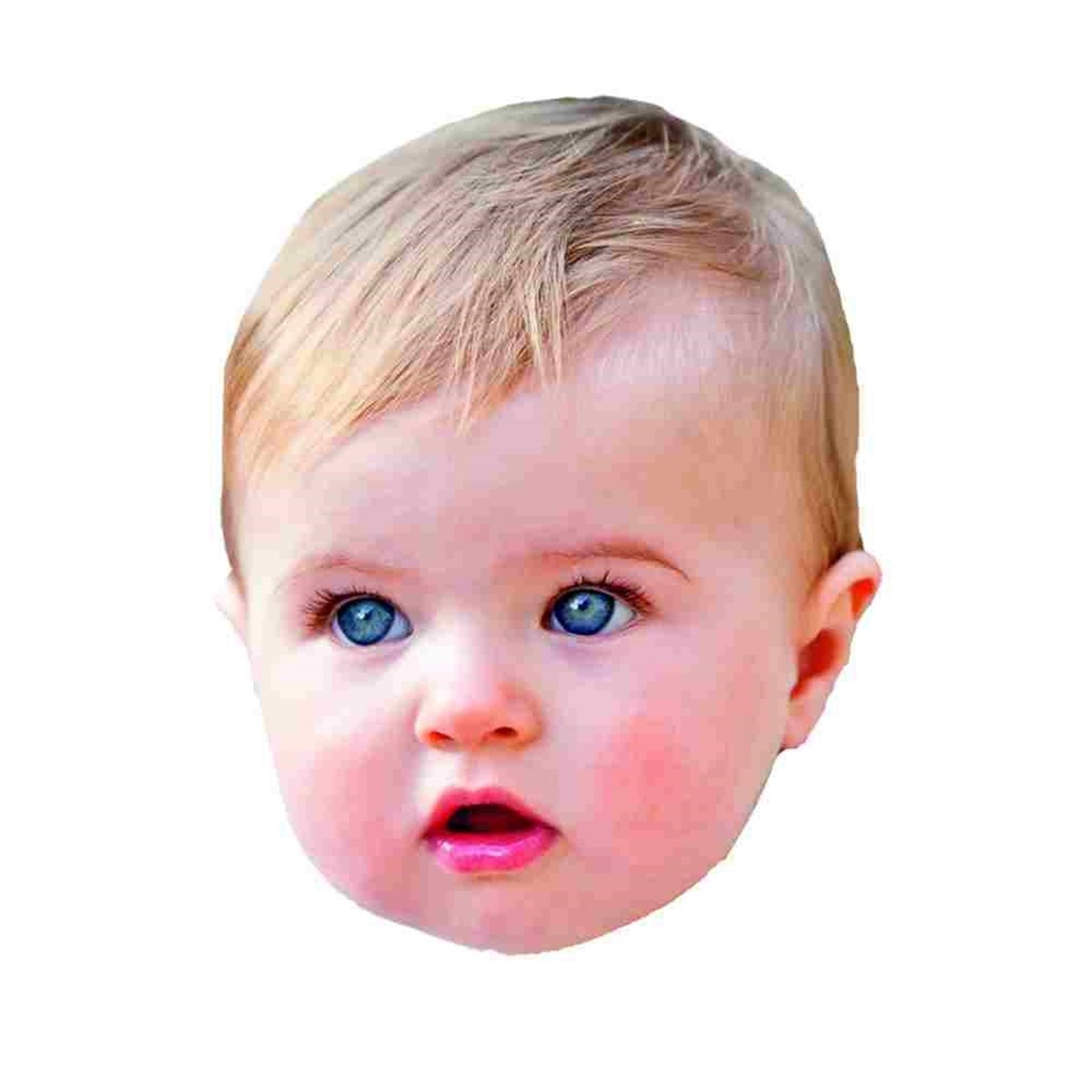 Pembe Sirk Konsepti Kişiye Özel Maske 