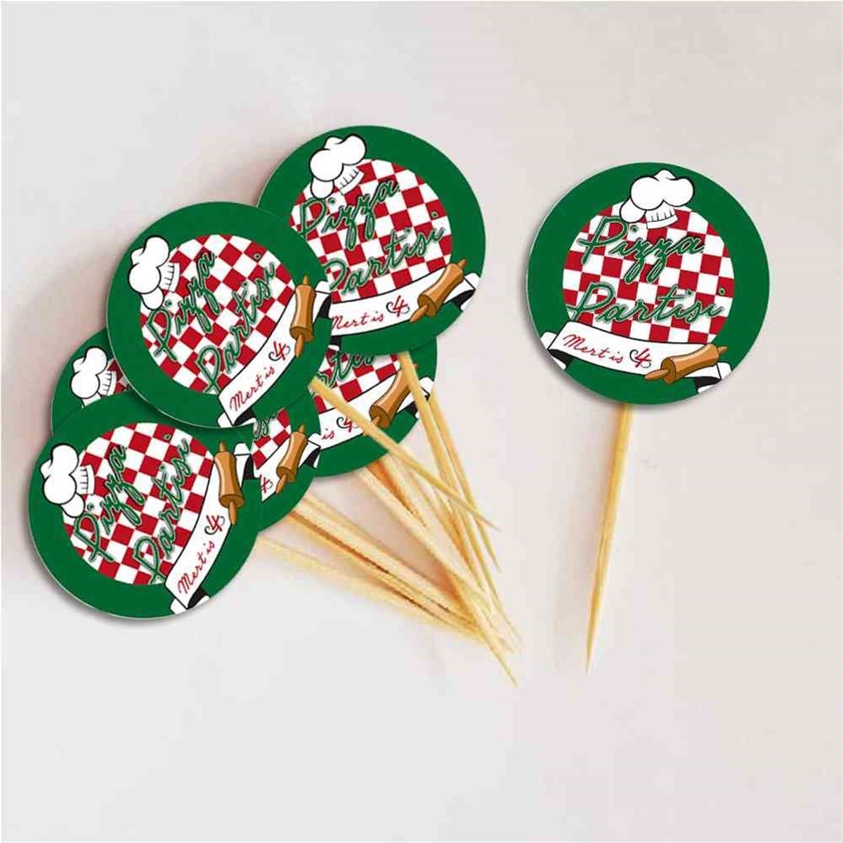 Pizza Temalı Kurdan  