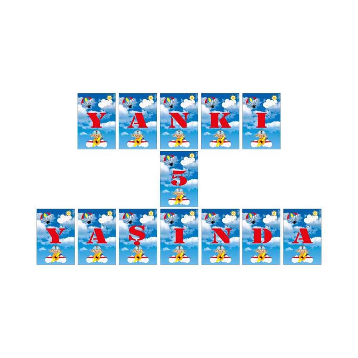 Planör Konsept Harf Banner 