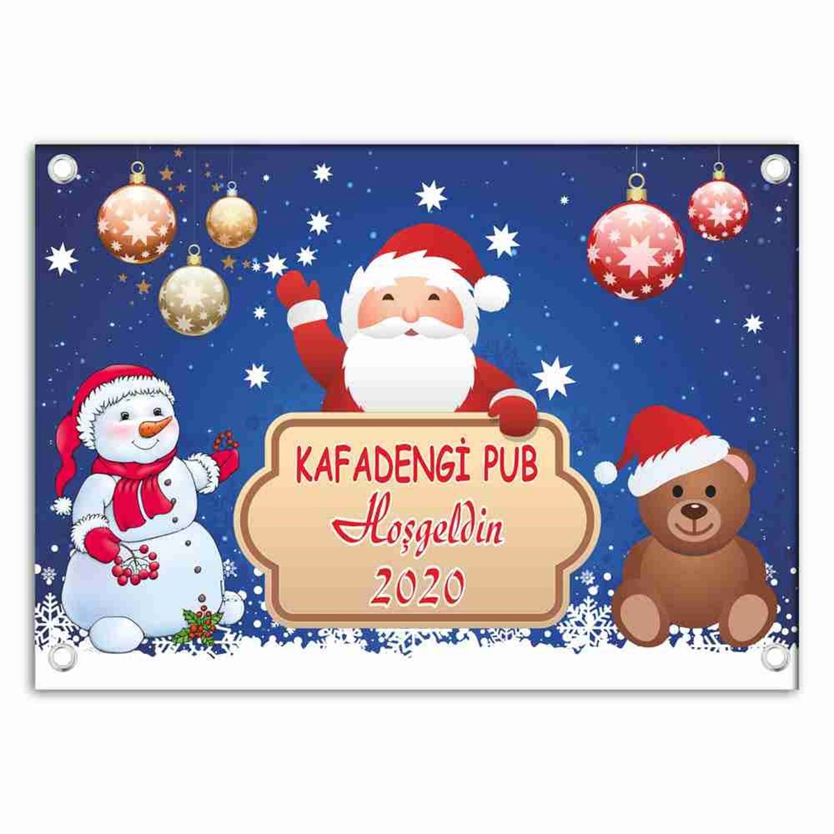 Pub Yeni Yıl Kutlama Afiş 