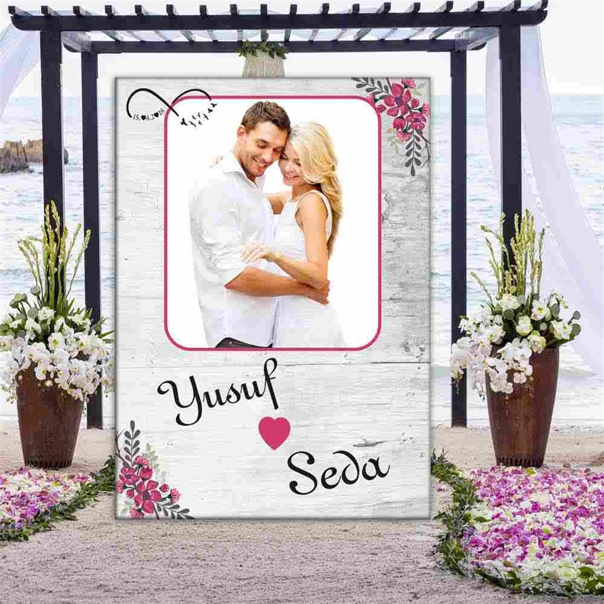 Resimli Düğün Pano 