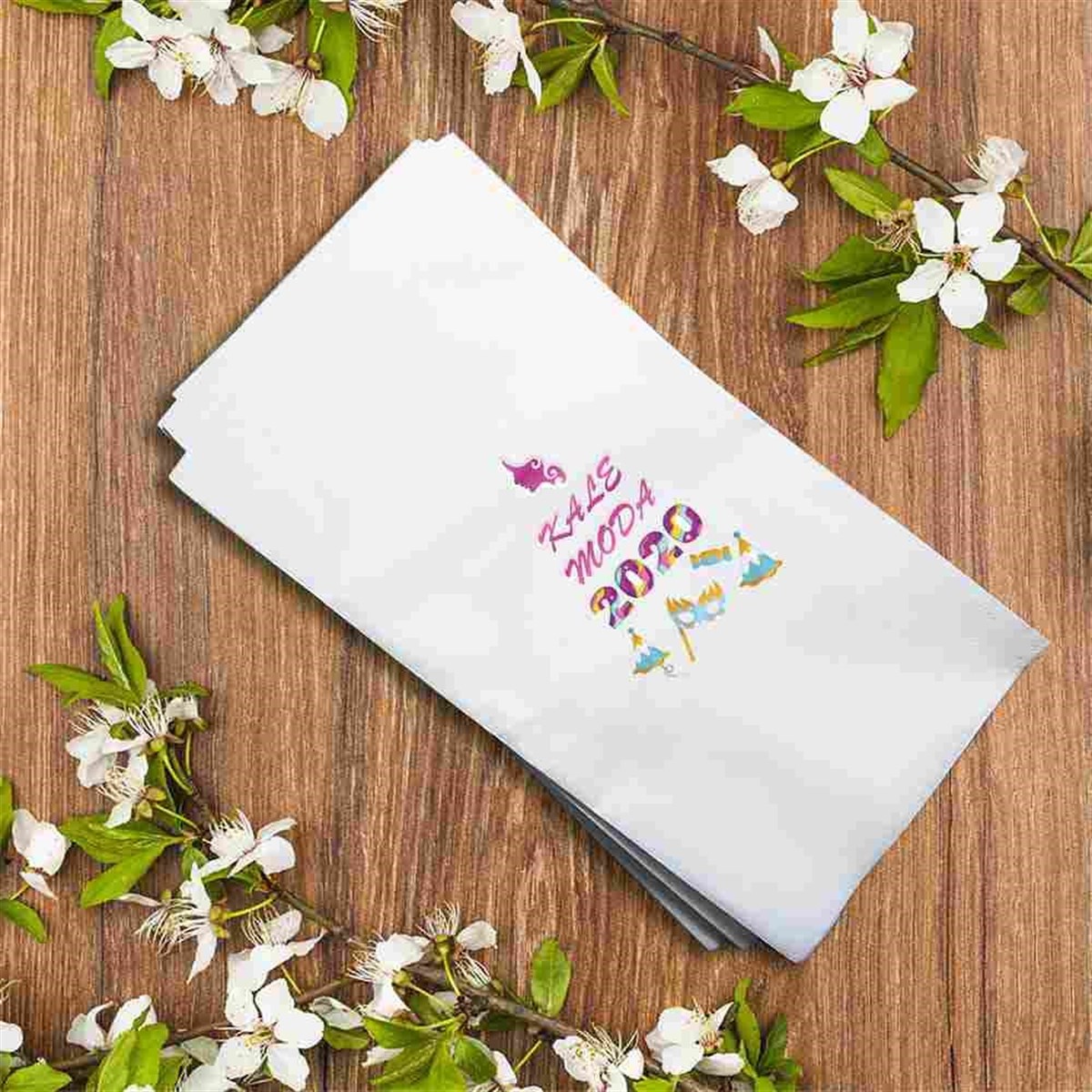 Restaurant Yılbaşı Parti Hatıra Peçete Baskı 