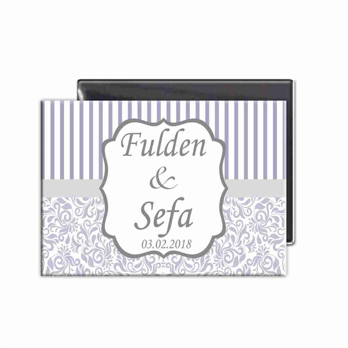 Sade Nişan Hatırası Magnet 