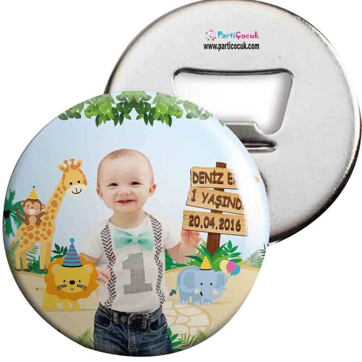 Safari Konsept Açacaklı Magnet Kişiye Özel 