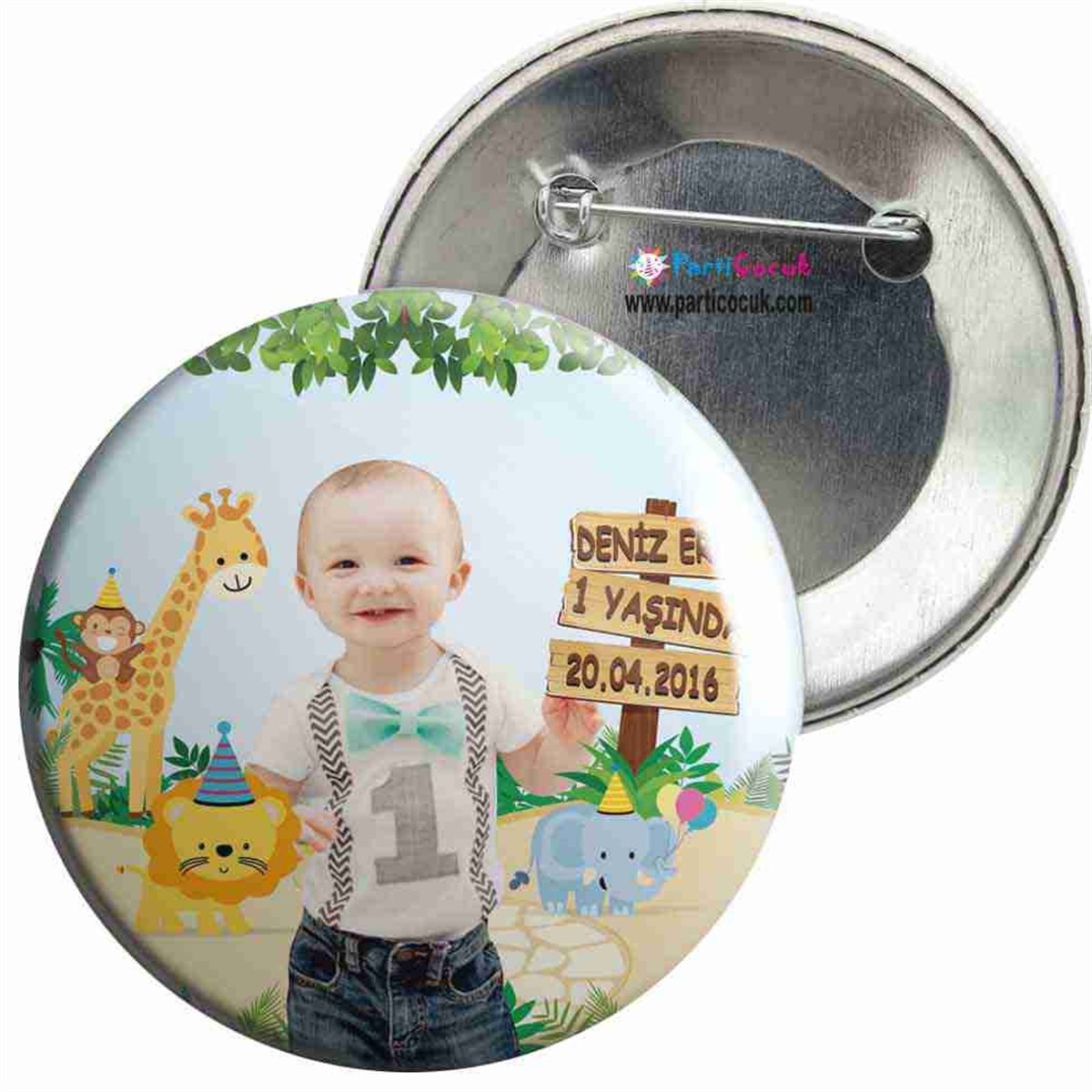 Safari Konsept İğneli Rozet  