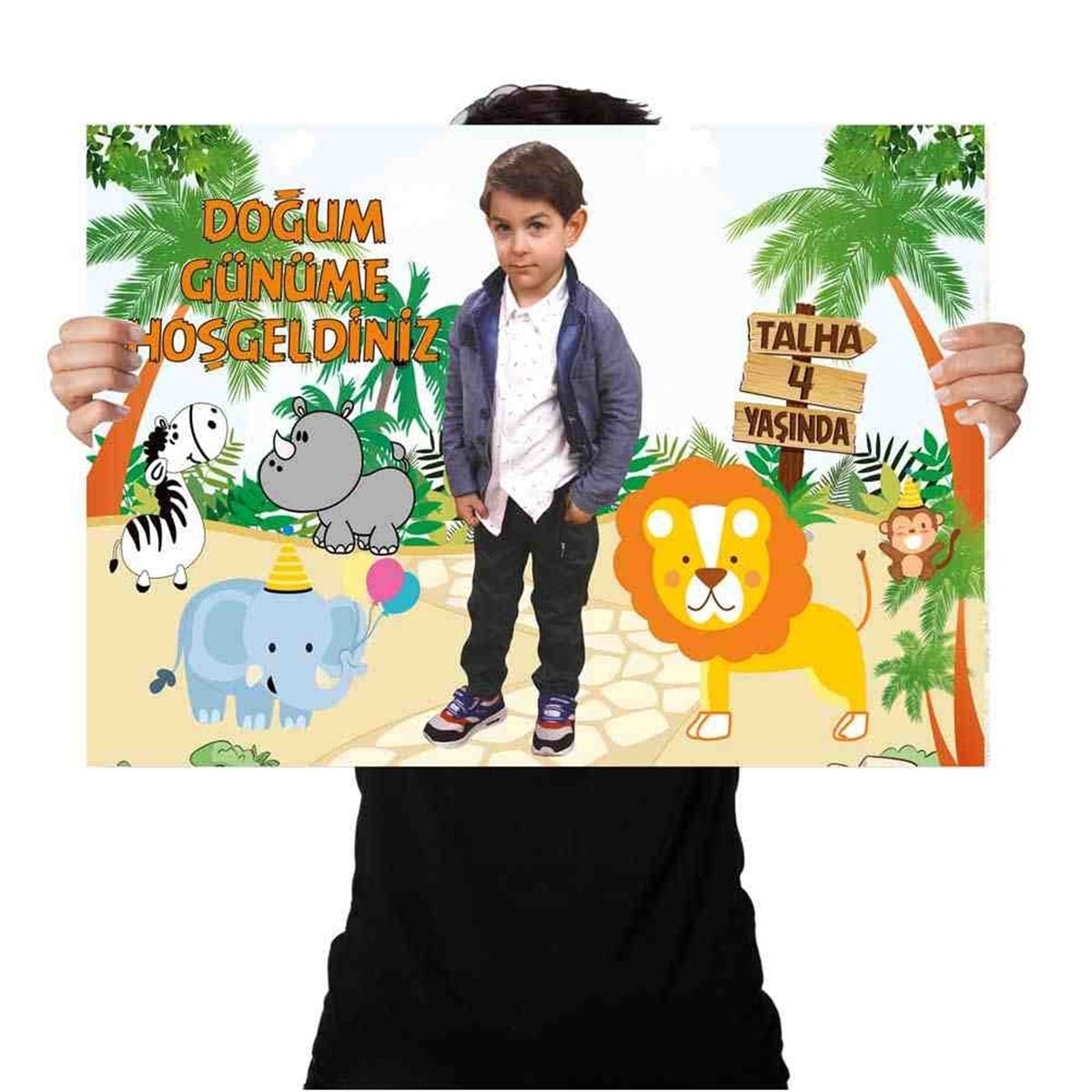 Safari Konsepti Afiş 