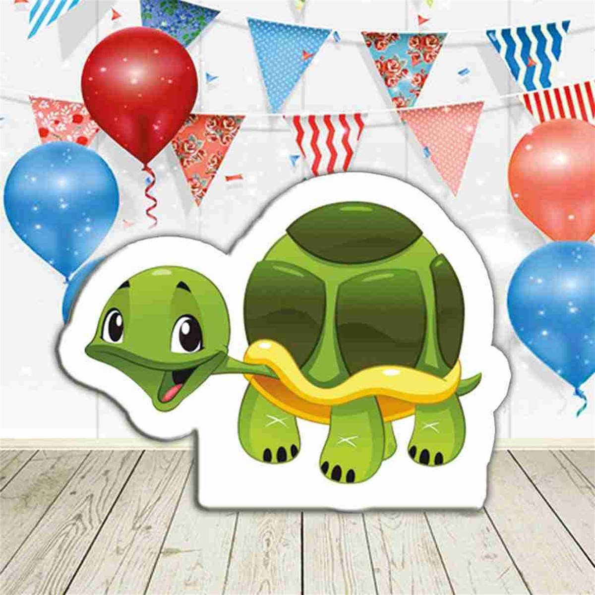 Sevimli Hayvanlar Kaplumbağa Pano 