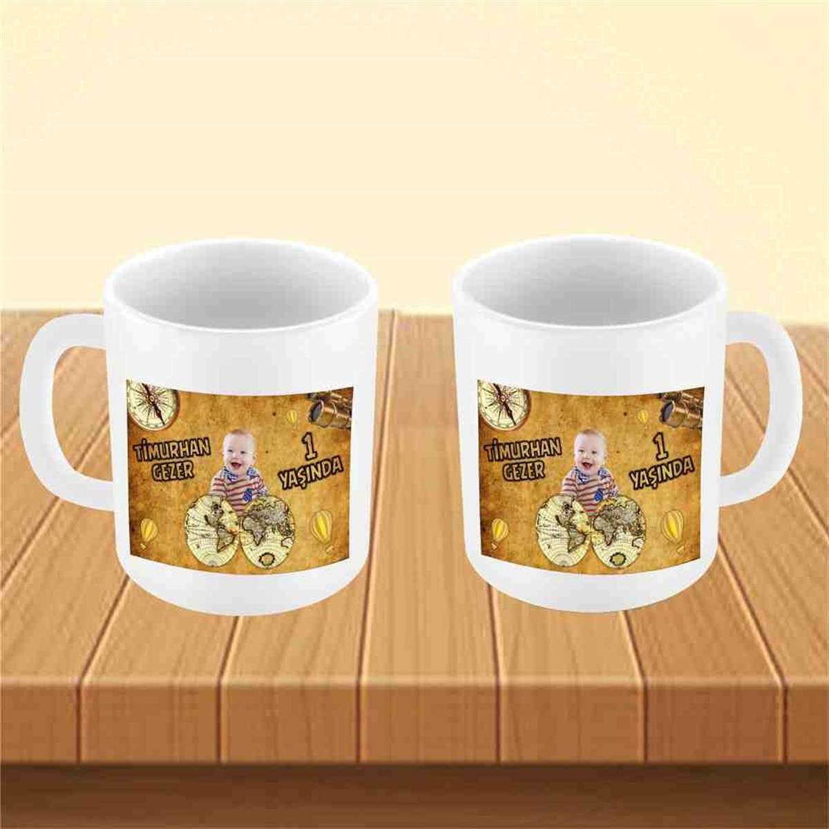 Seyahat Konsept Kupa Bardak Mug 