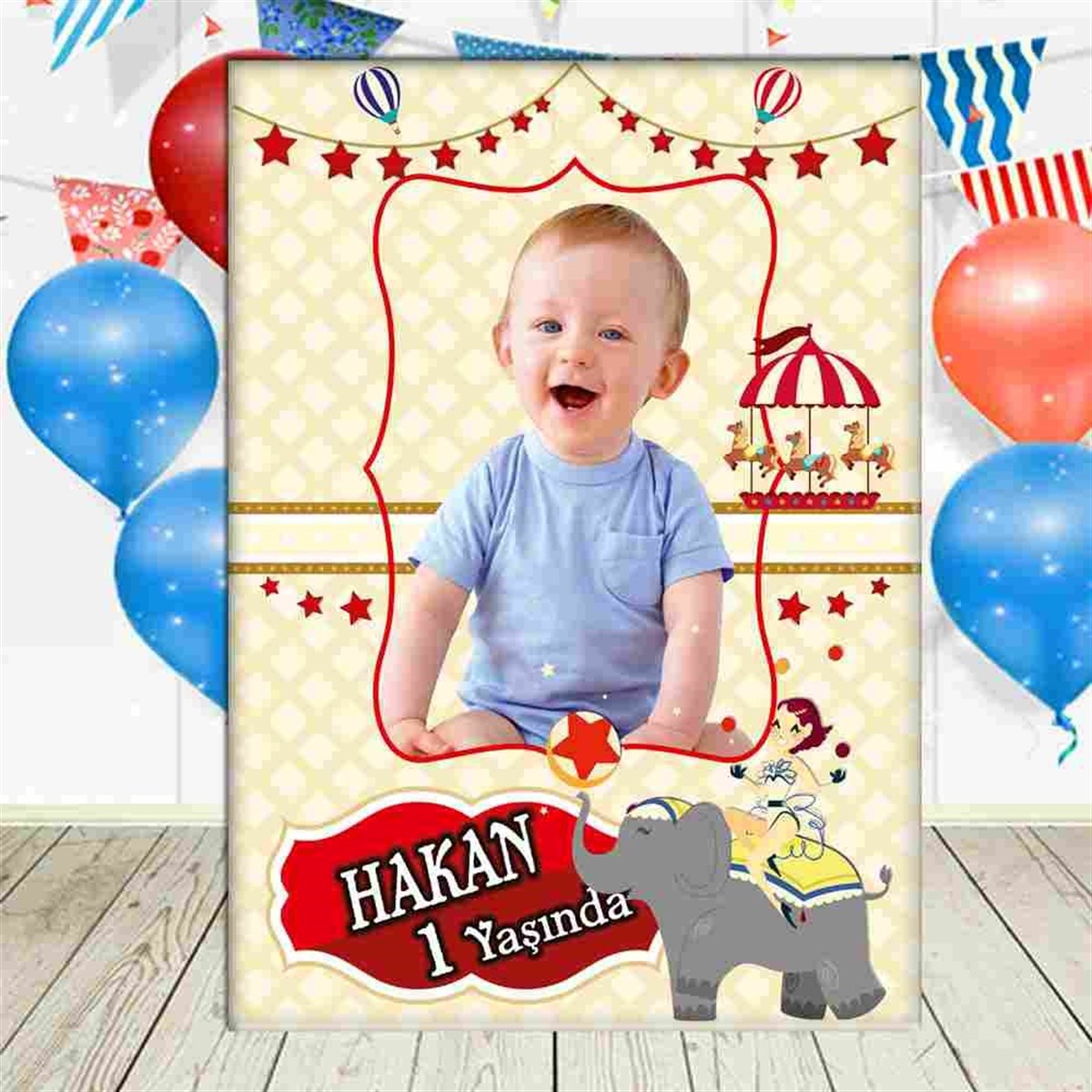 Sirk Konsept Ayaklı Pano 