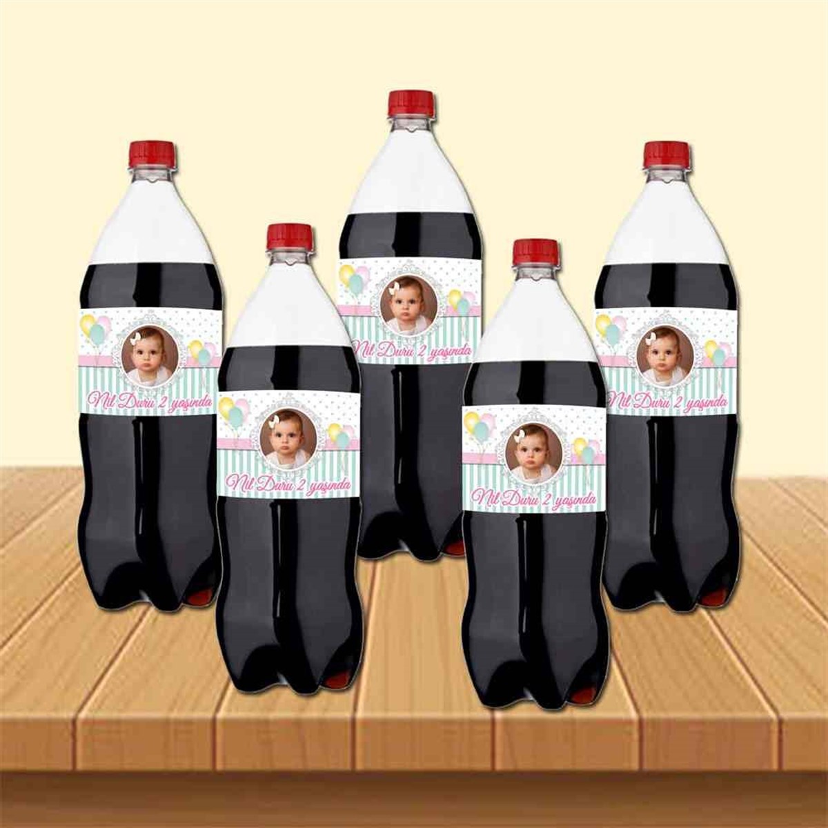 Soft Balon Cola Şisesi Bandı   