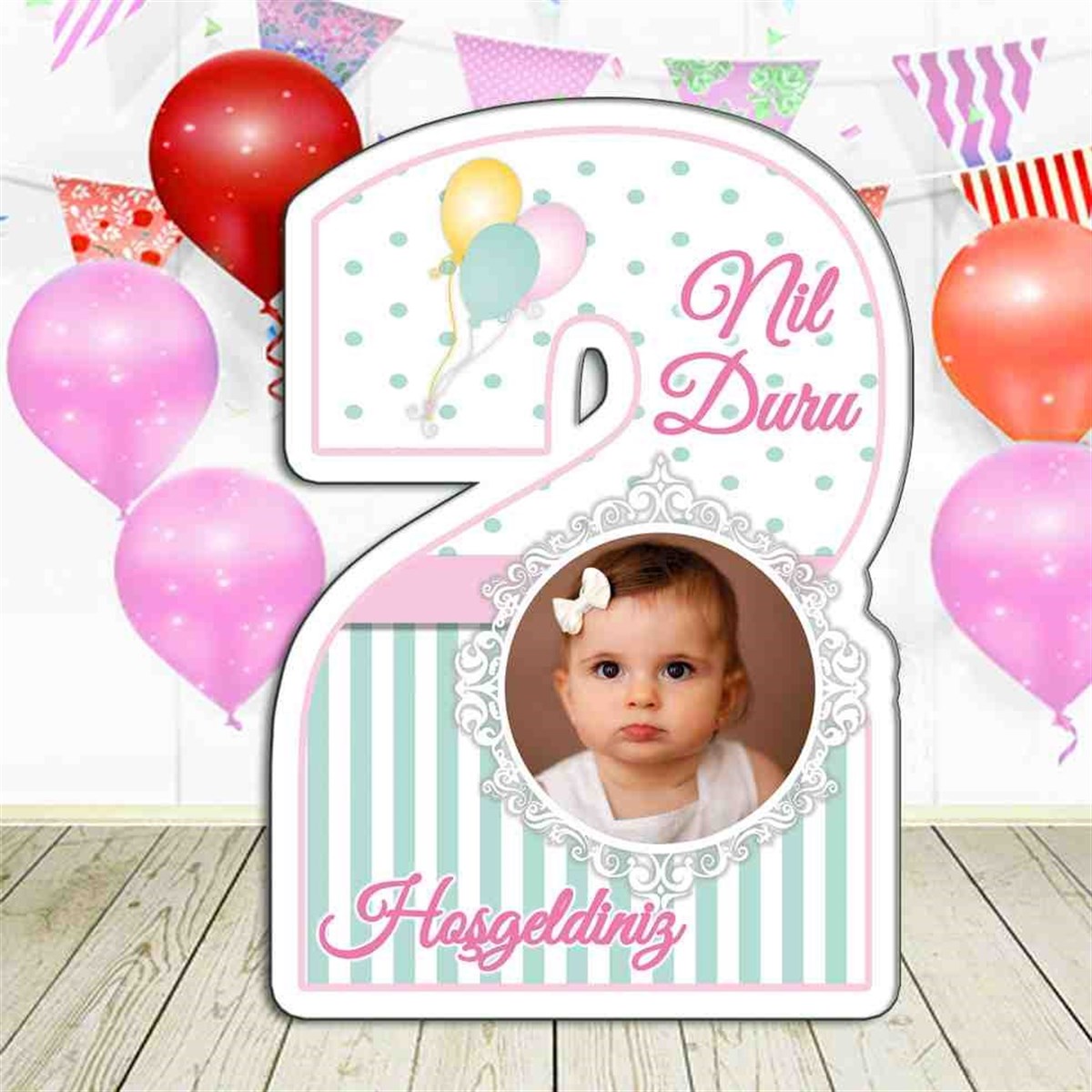 Soft Balon Konsept Yaş Panosu  