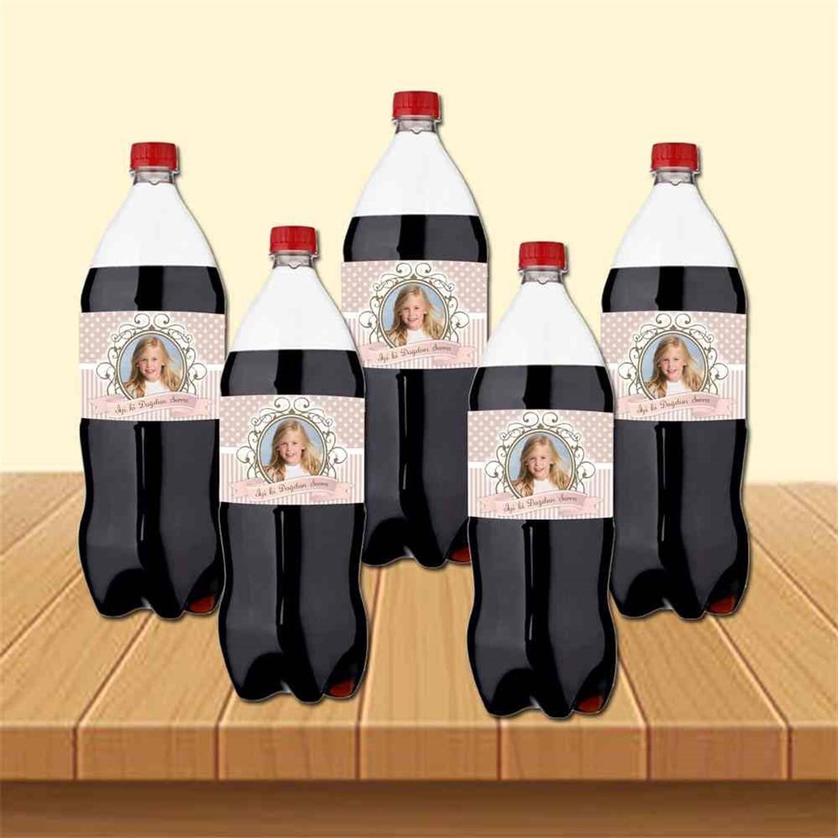 Soft Vintage Cola Şisesi Bandı  