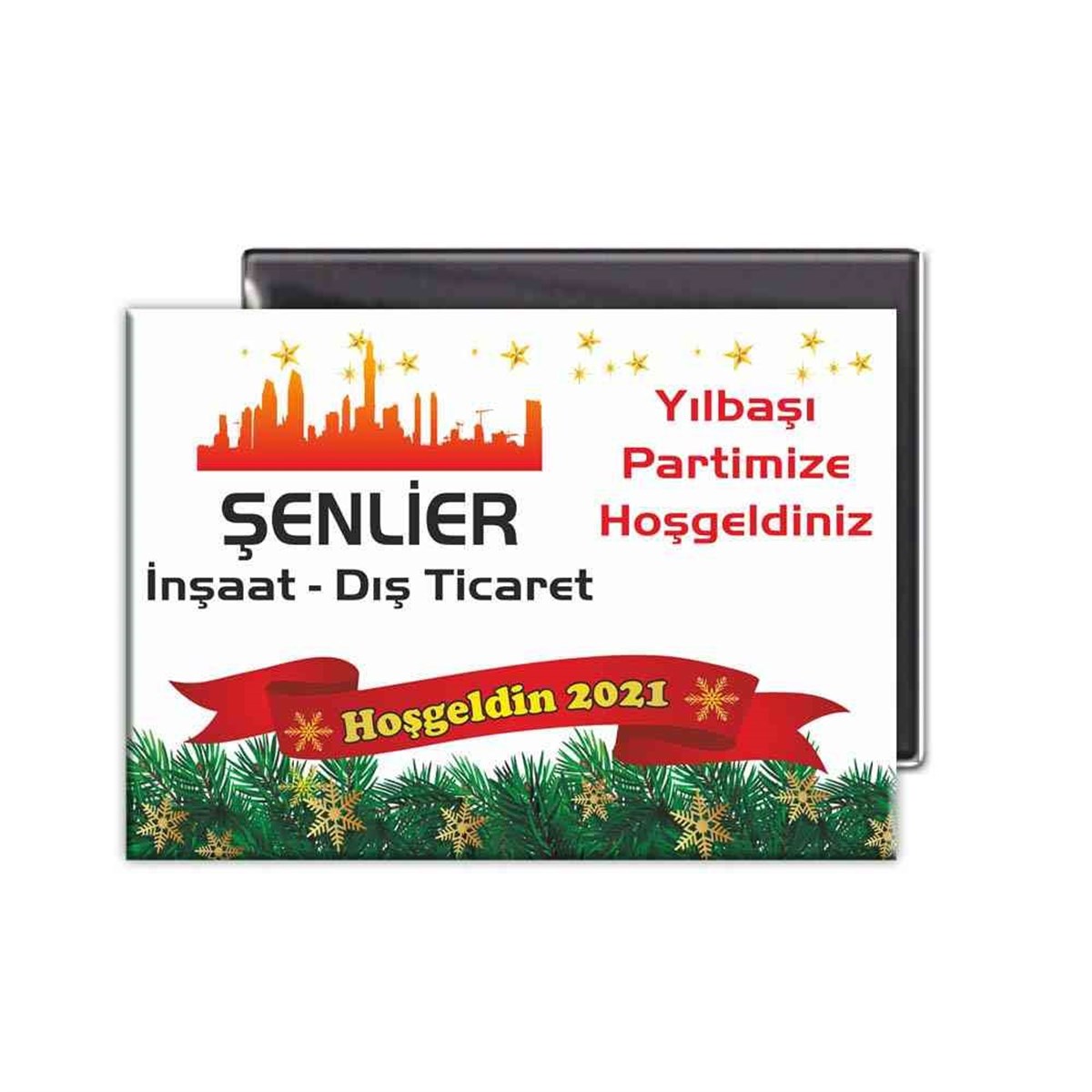 Spor Okulları Özel Yılbaşı Buzdolabı Magnet  