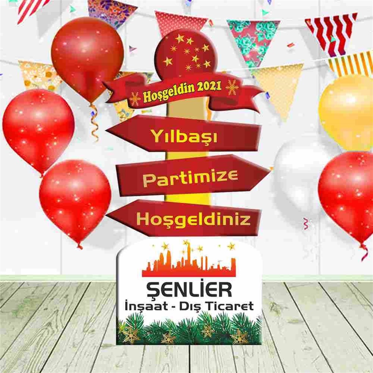 Spor Okulları Özel Yılbaşı  Organizasyon Pano  