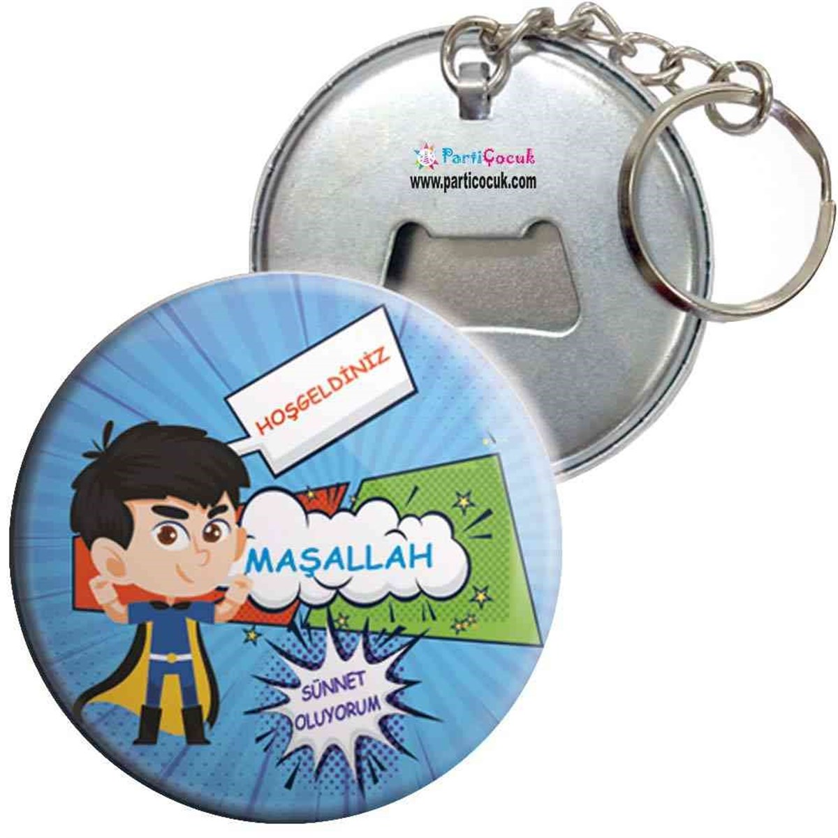 Sünnet Çocuk Süsleme ve Hediyelik Anahtarlı Açacak 