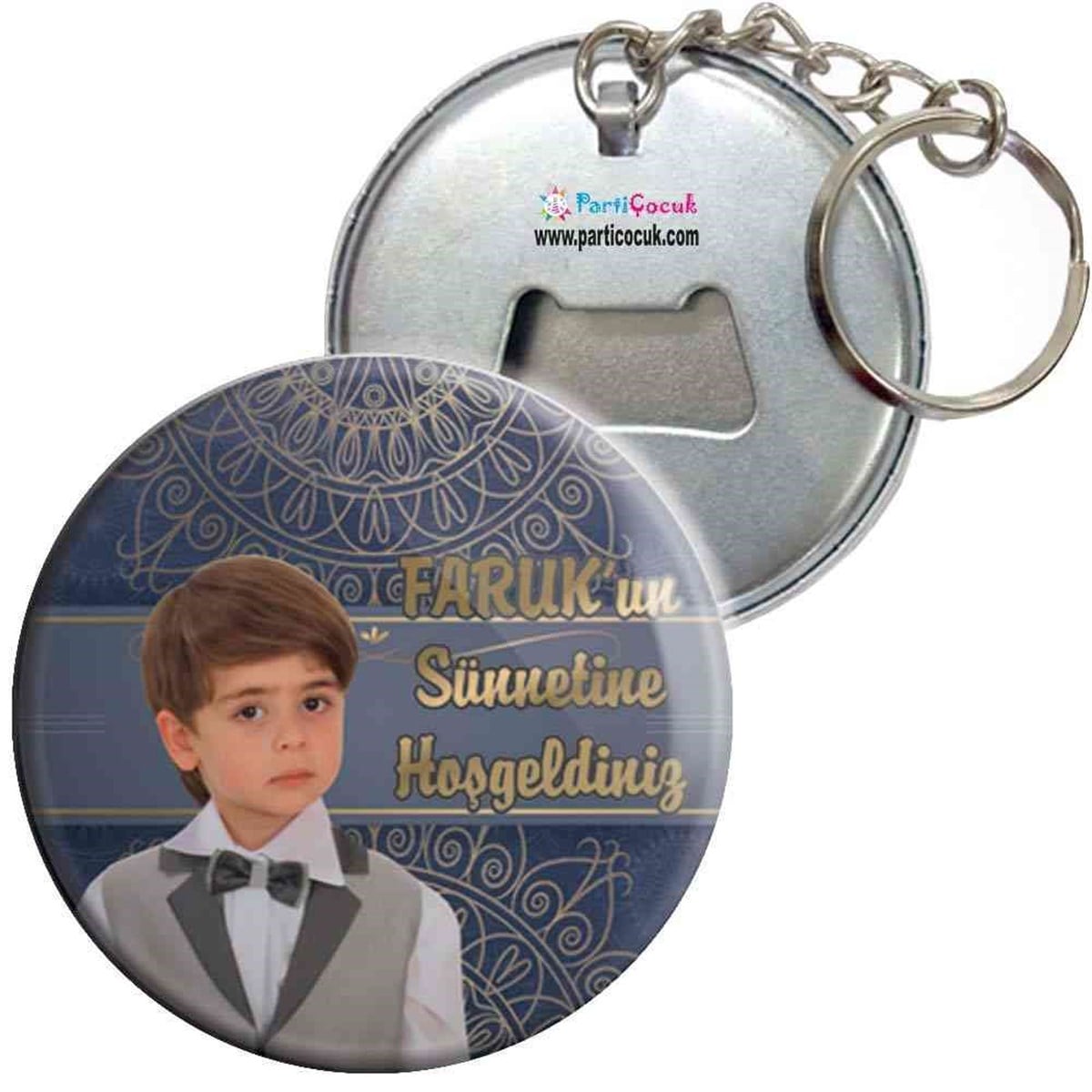 Sünnet Kişiye özel Tasarımlı Sünnet Anahtarlı Açacak 