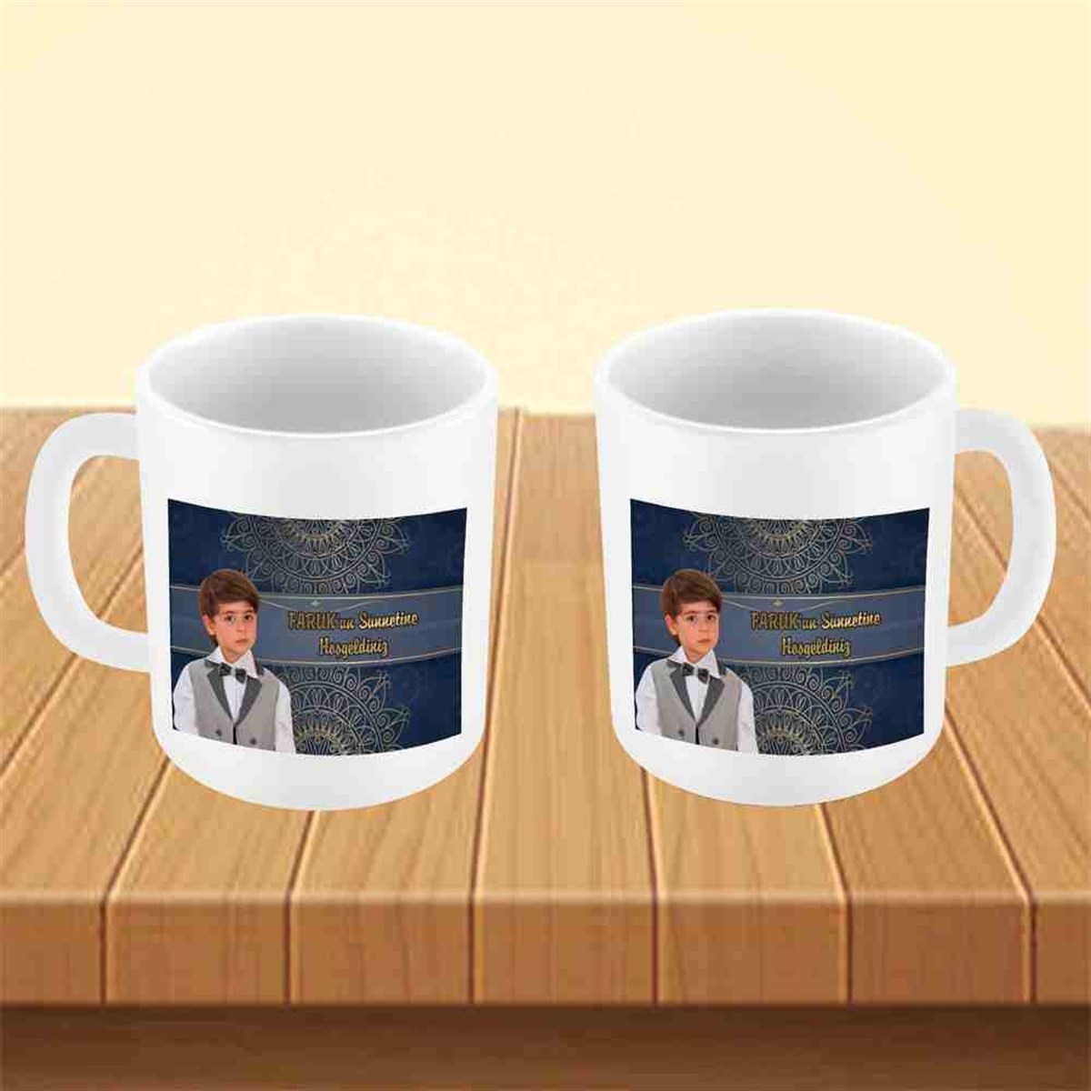 Sünnet Kişiye özel Tasarımlı Sünnet Kupa Bardak Mug 