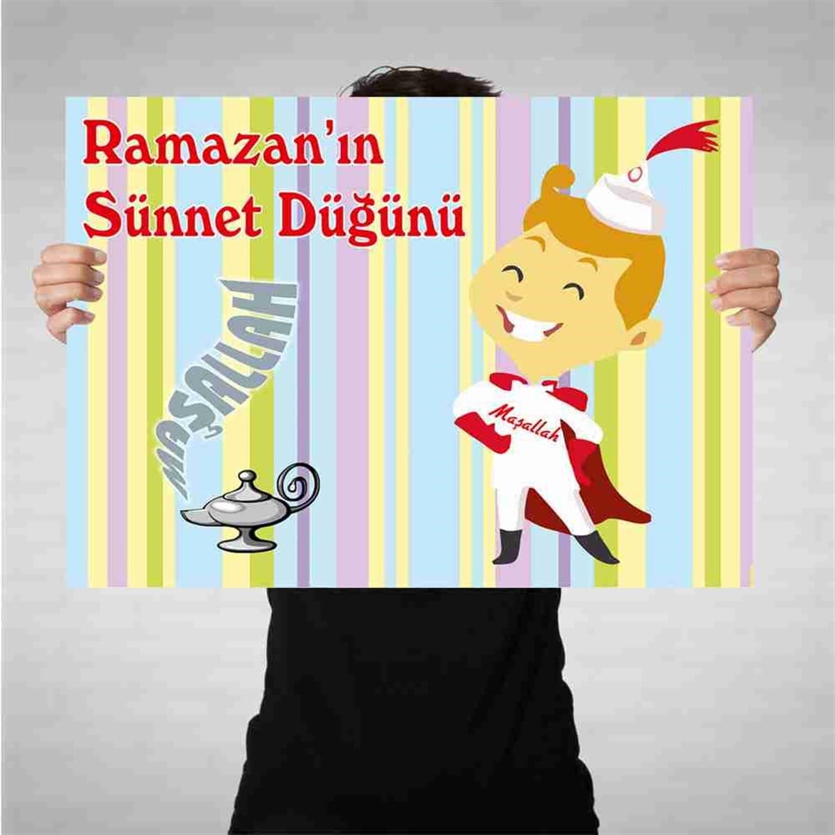 Sünnet Prensi Parti Seti Bez Afiş 