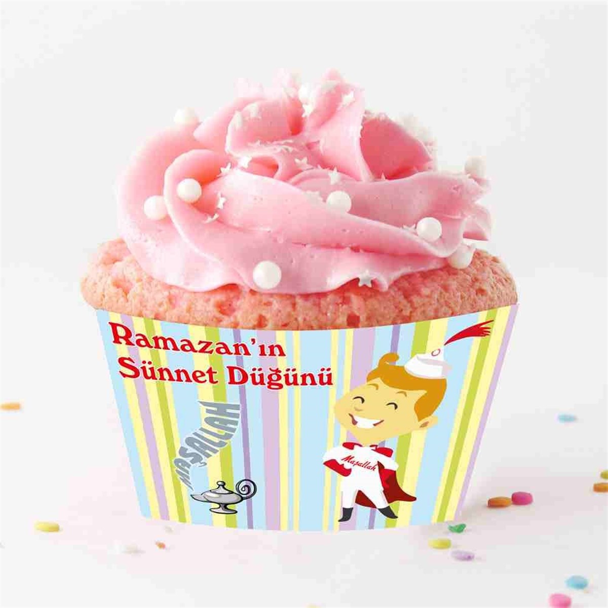 Sünnet Prensi Parti Seti Cupcake Sargısı 